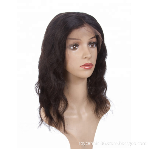 Select Best Material Filipino Human Hair Short Bob Lace Front Wig For Black Women